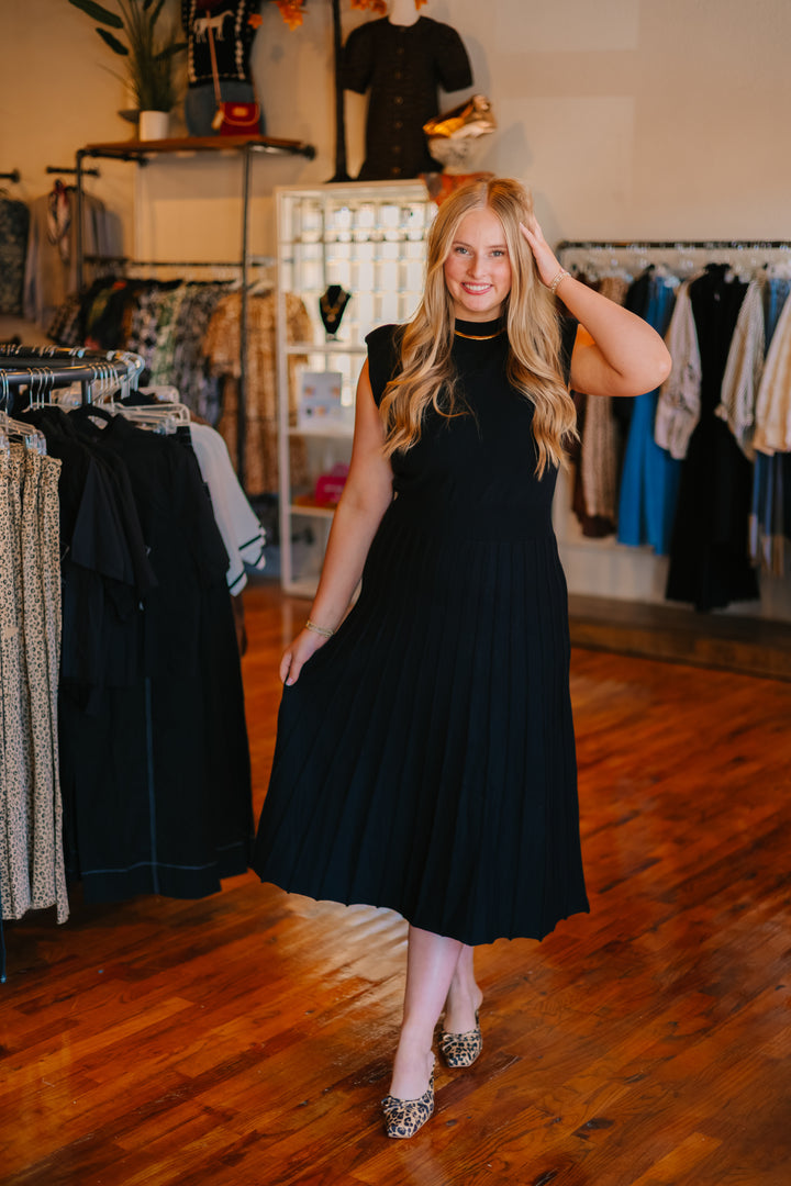 Sleeveless Knit Maxi Dress