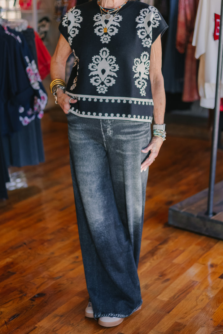 Elastic Sweatpants Jean