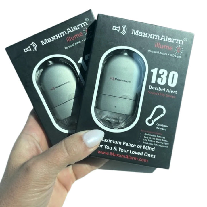 MaxxmAlarm Illume Personal Alarm + Led Light
