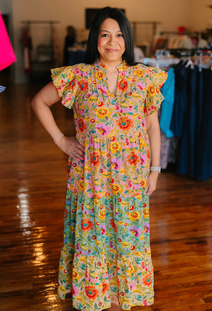Ivy Jane Triple Print Dress