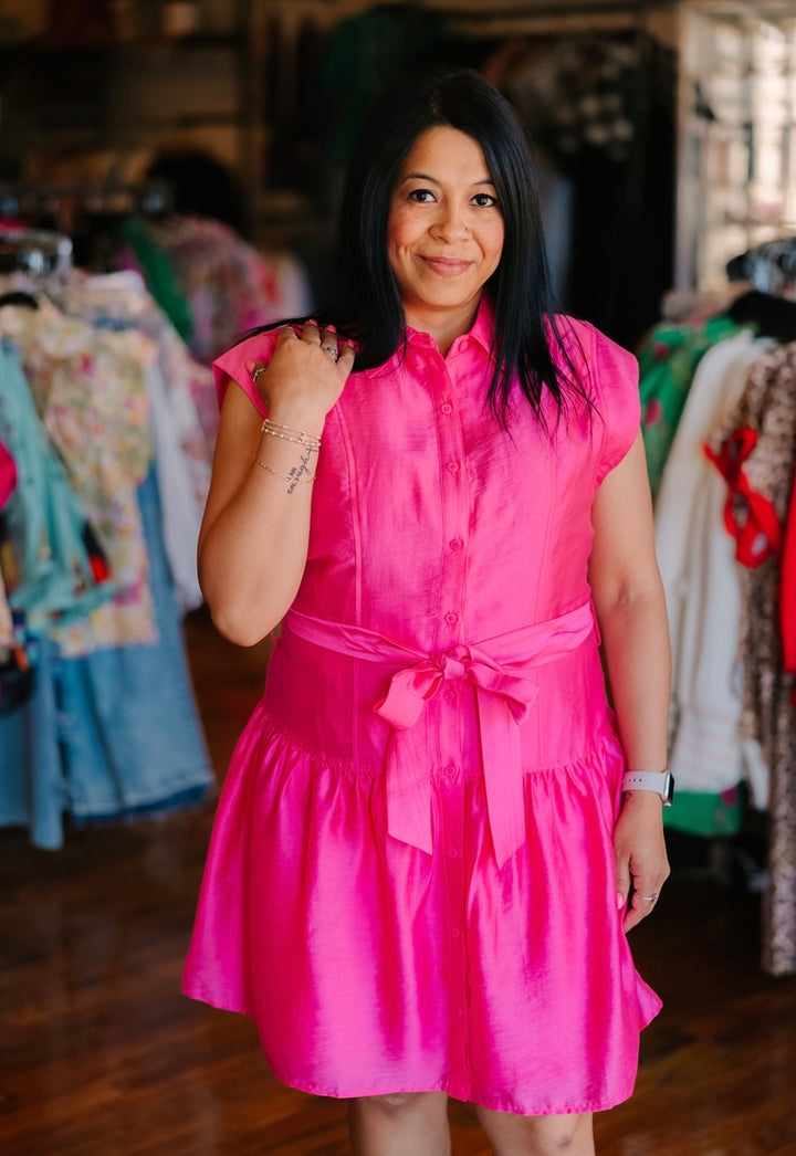Cap Sleeve Dress