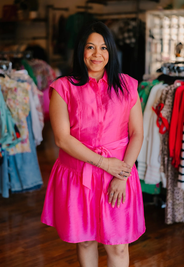Cap Sleeve Dress