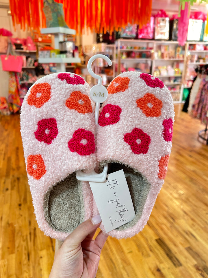 Flower Pink Slipper