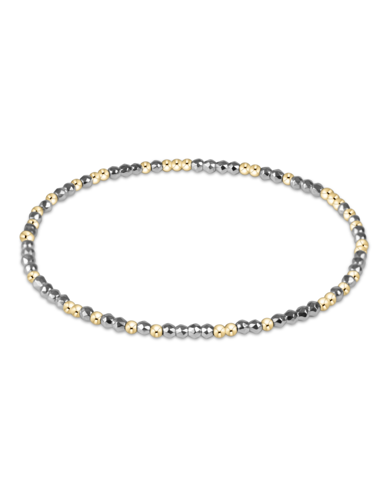 BHOPUNWSILFHEM2 Hope Unwritten Silver 2MM Bracelet
