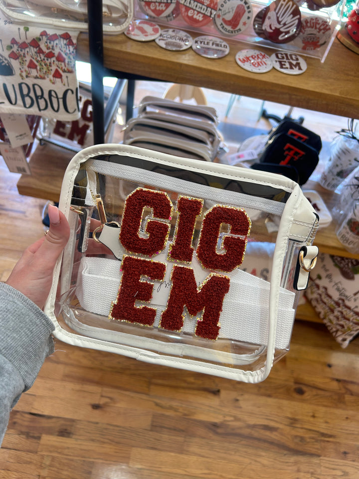 Gameday College Clear Purse