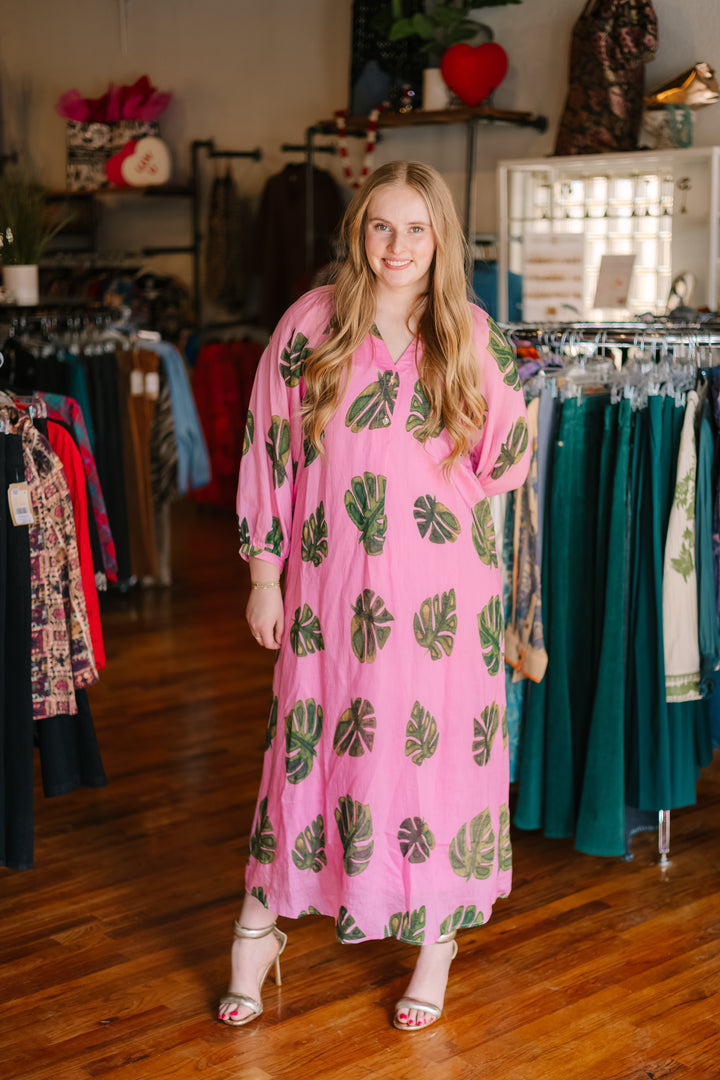 Tropical Maxi Dress