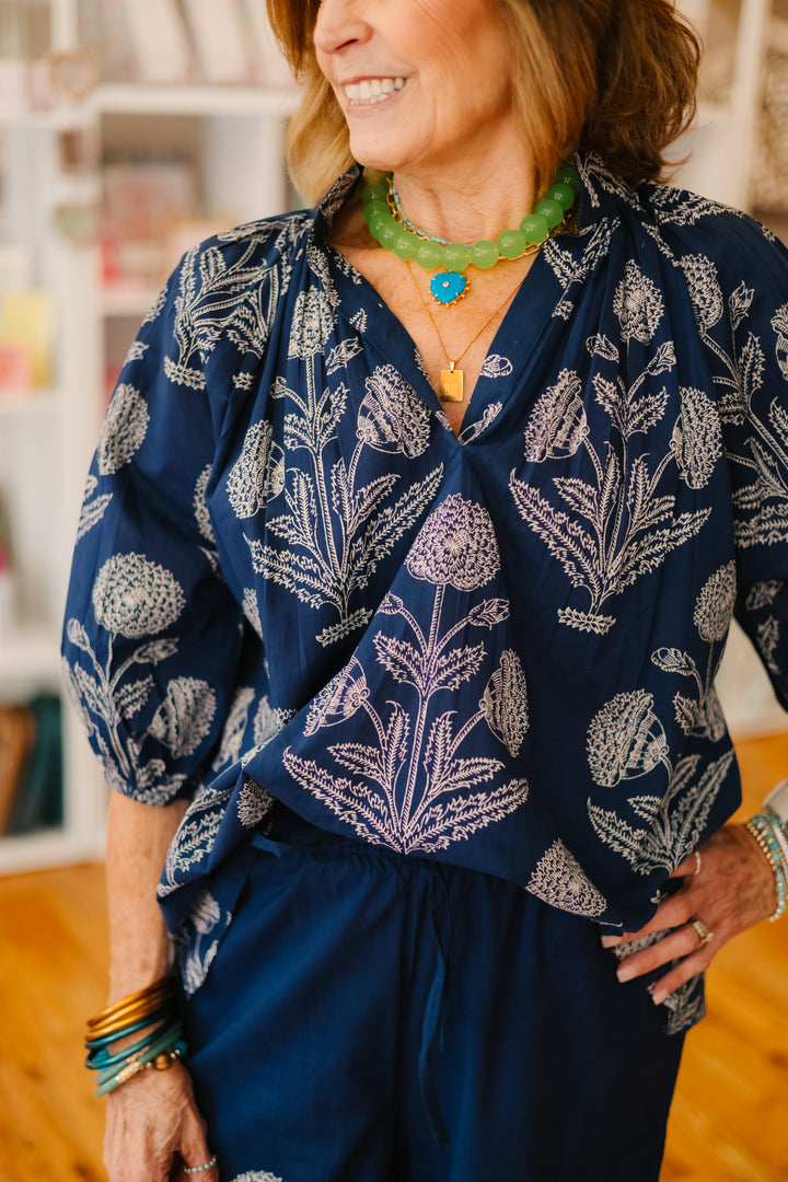Caroline Floral Top