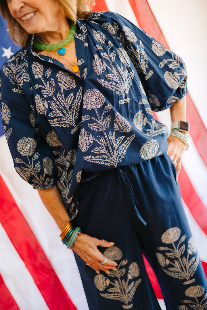 Caroline Floral Top