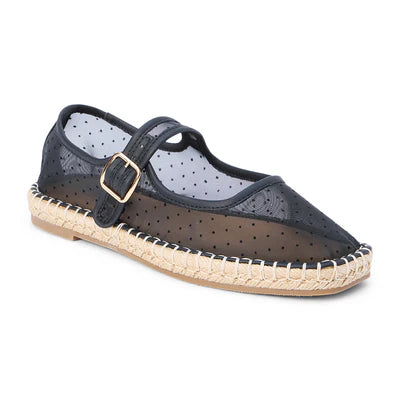 Meg Black Dot Shoe