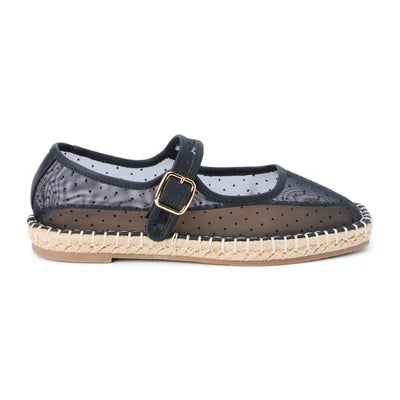 Meg Black Dot Shoe