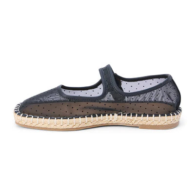 Meg Black Dot Shoe