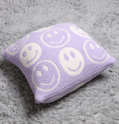 Small Happy Face Cushion Cover