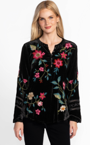 Rhoda Velvet Estate Blouse