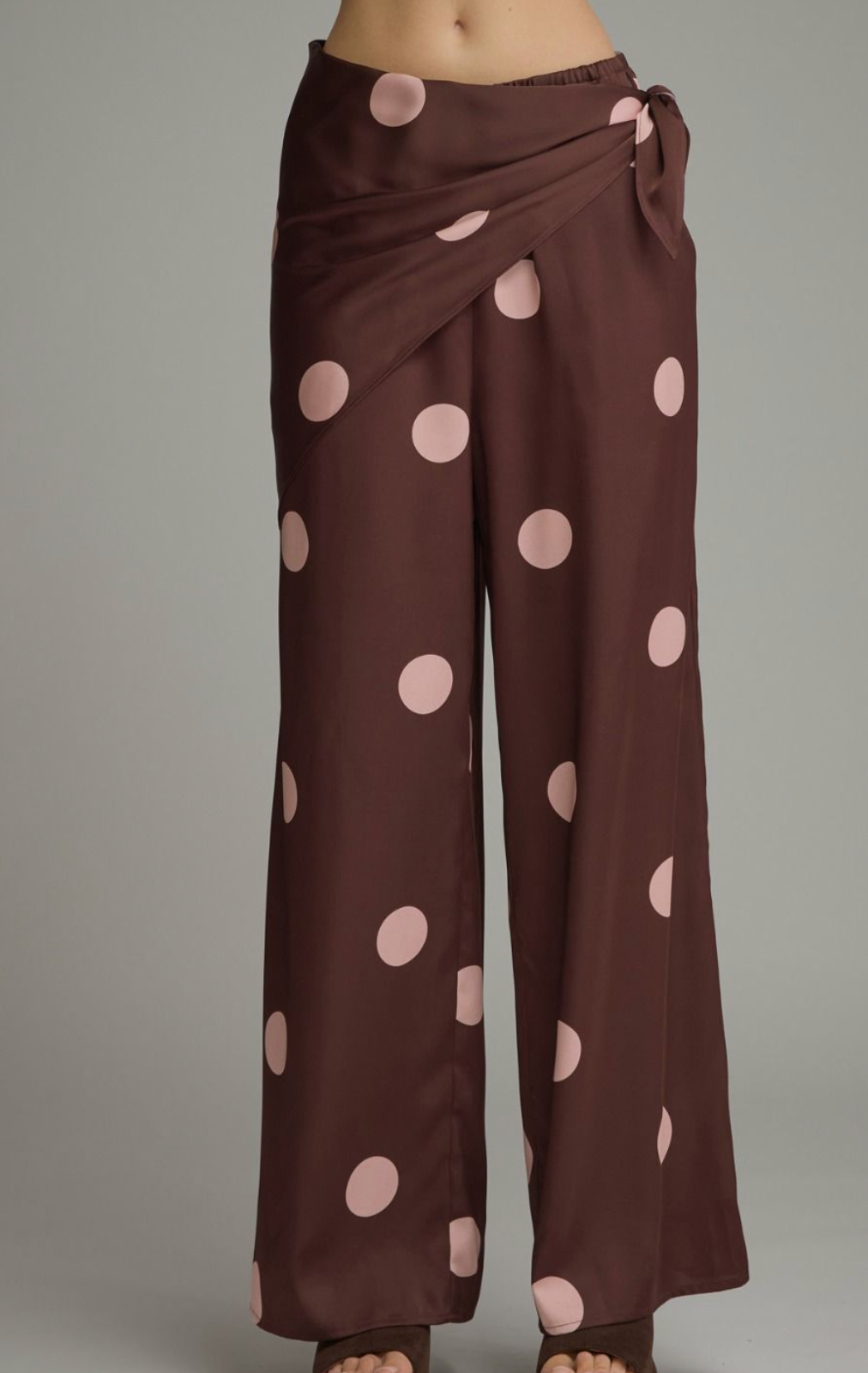 Polka Dot Wide Leg Pant