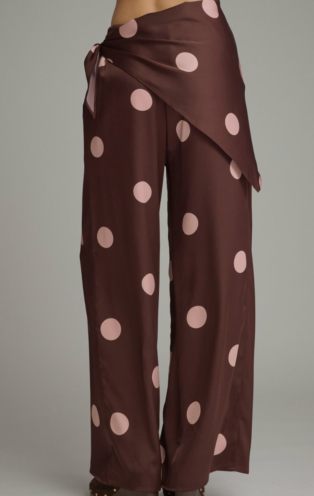 Polka Dot Wide Leg Pant