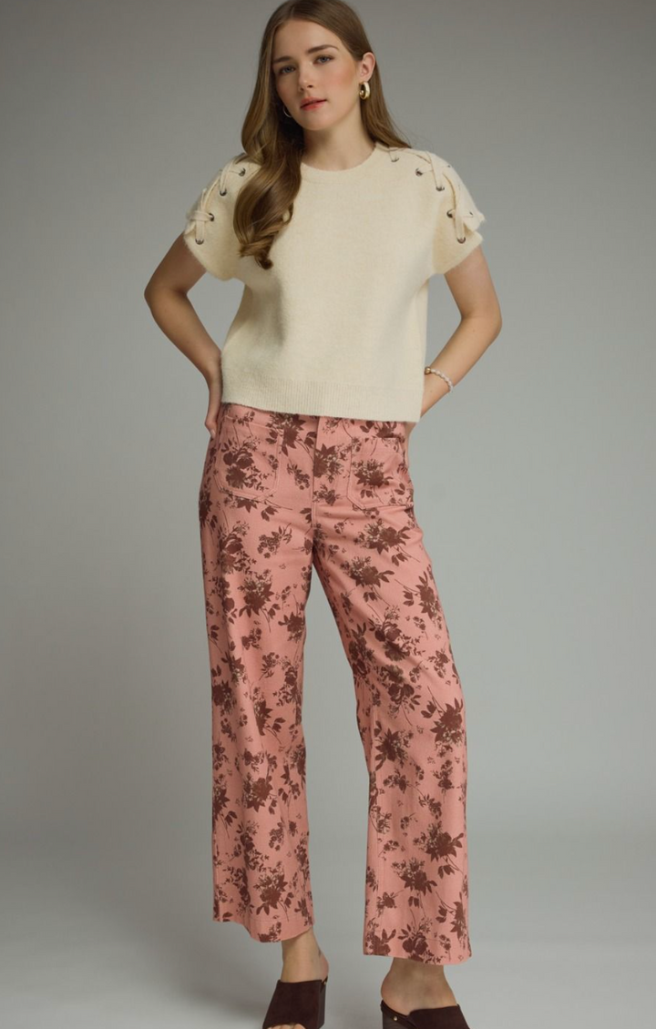 Floral Print Pant