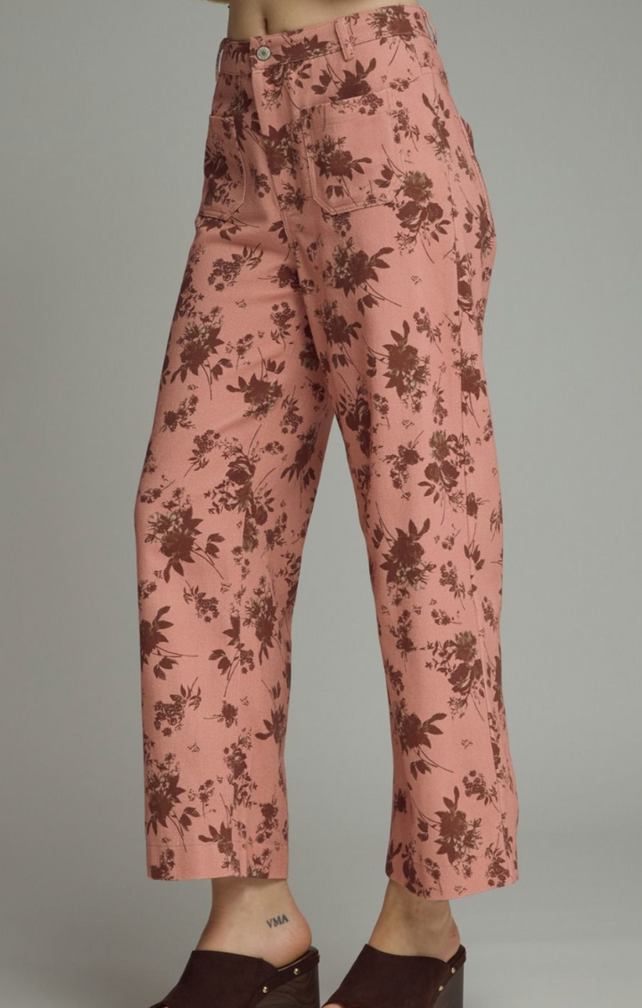 Floral Print Pant