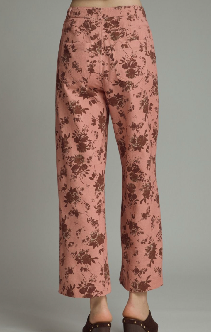 Floral Print Pant