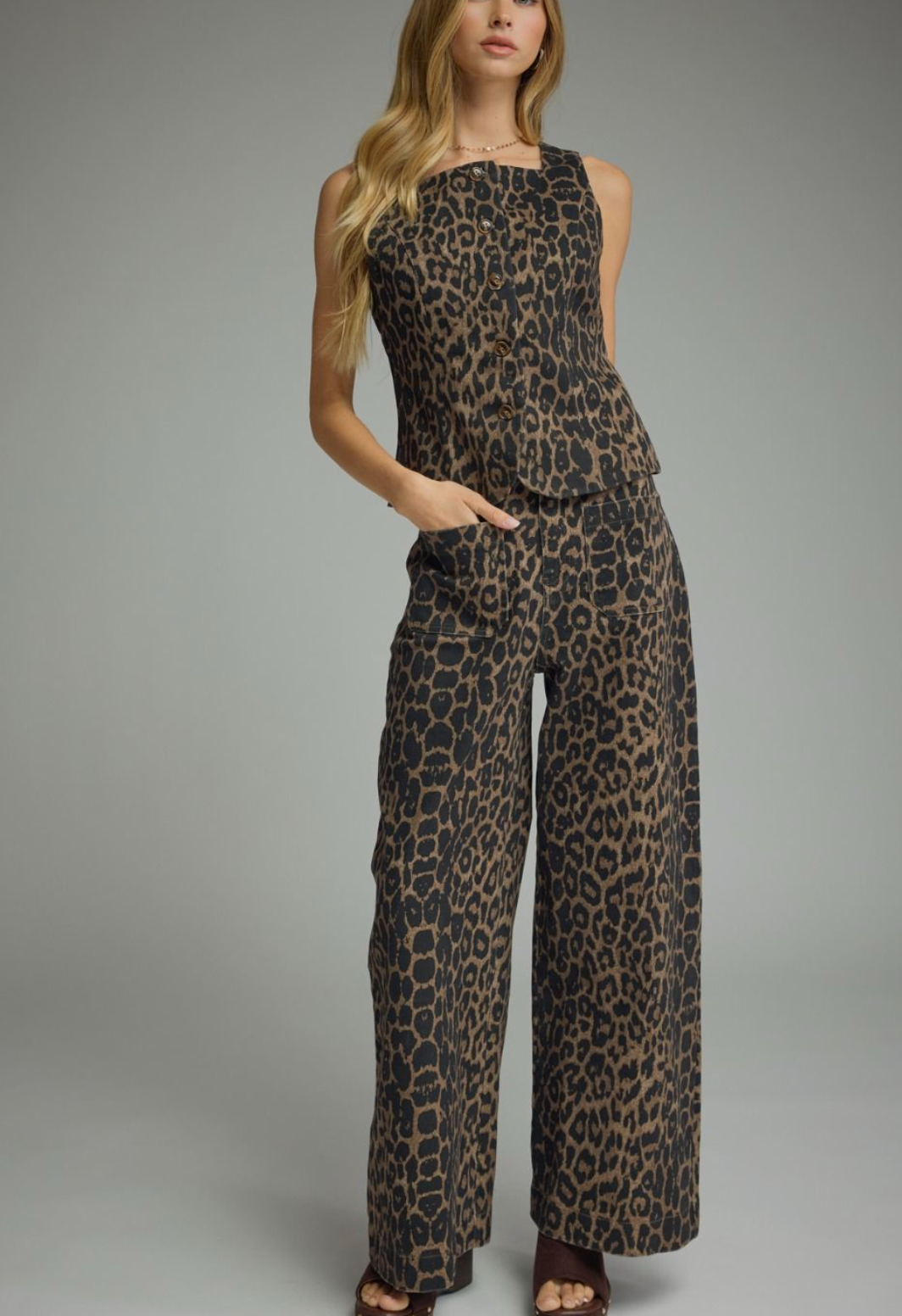 Leopard Print Pants