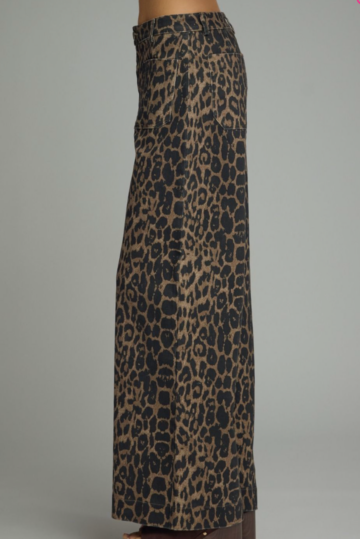 Leopard Print Pants
