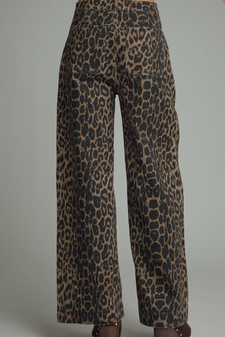 Leopard Print Pants