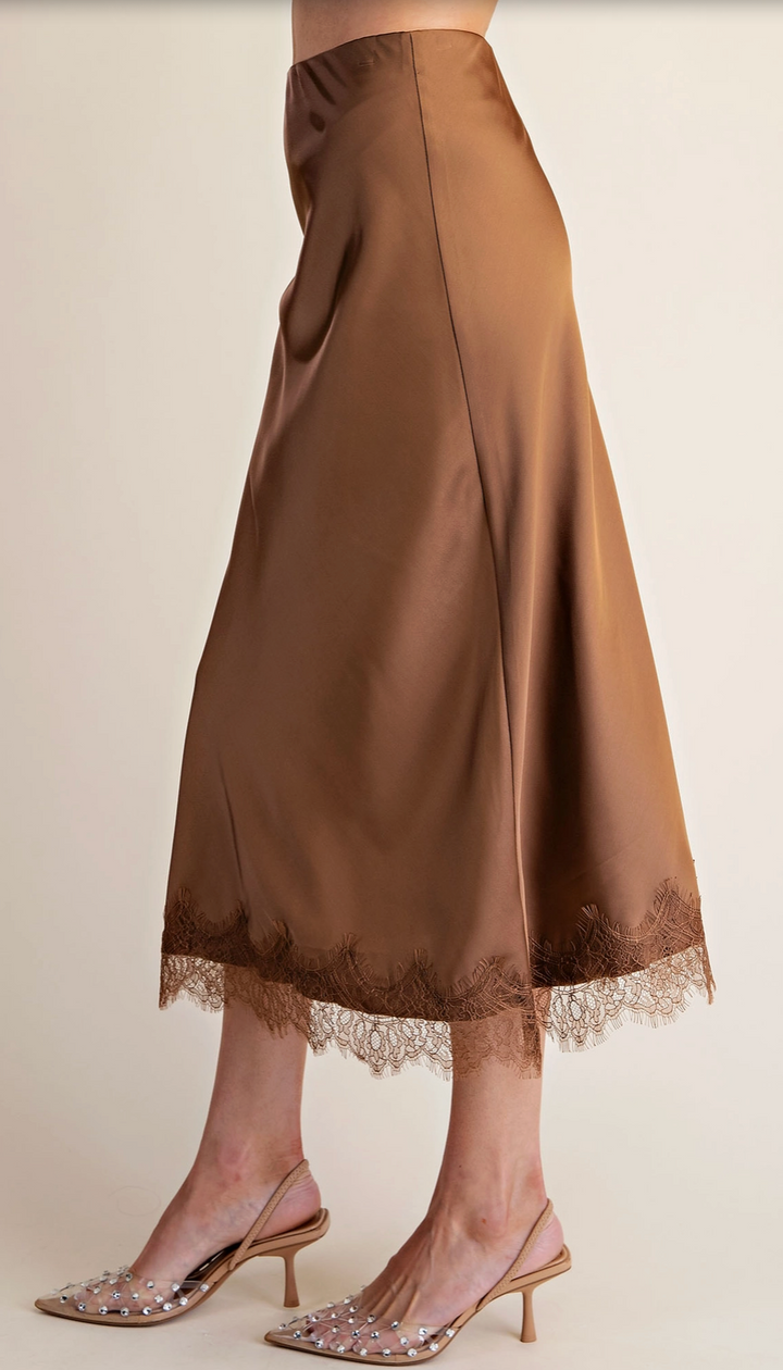 Midi Lace Skirt