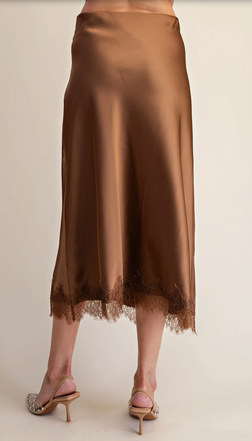 Midi Lace Skirt