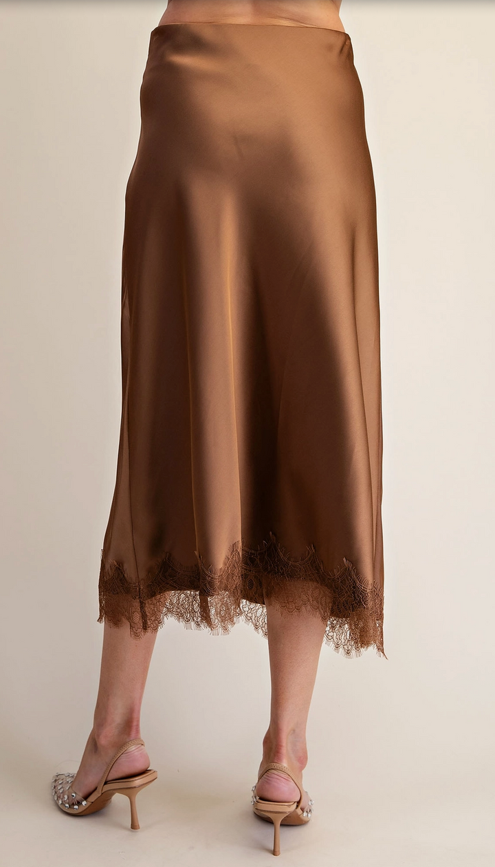 Midi Lace Skirt