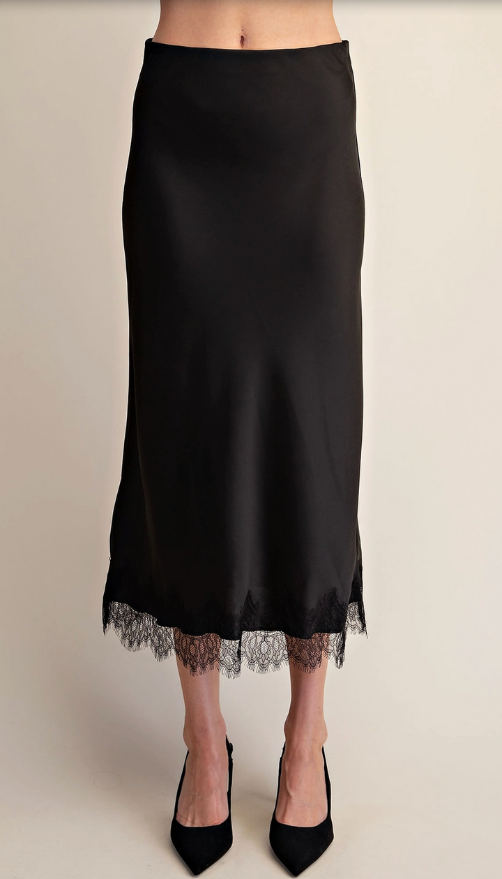 Midi Lace Skirt