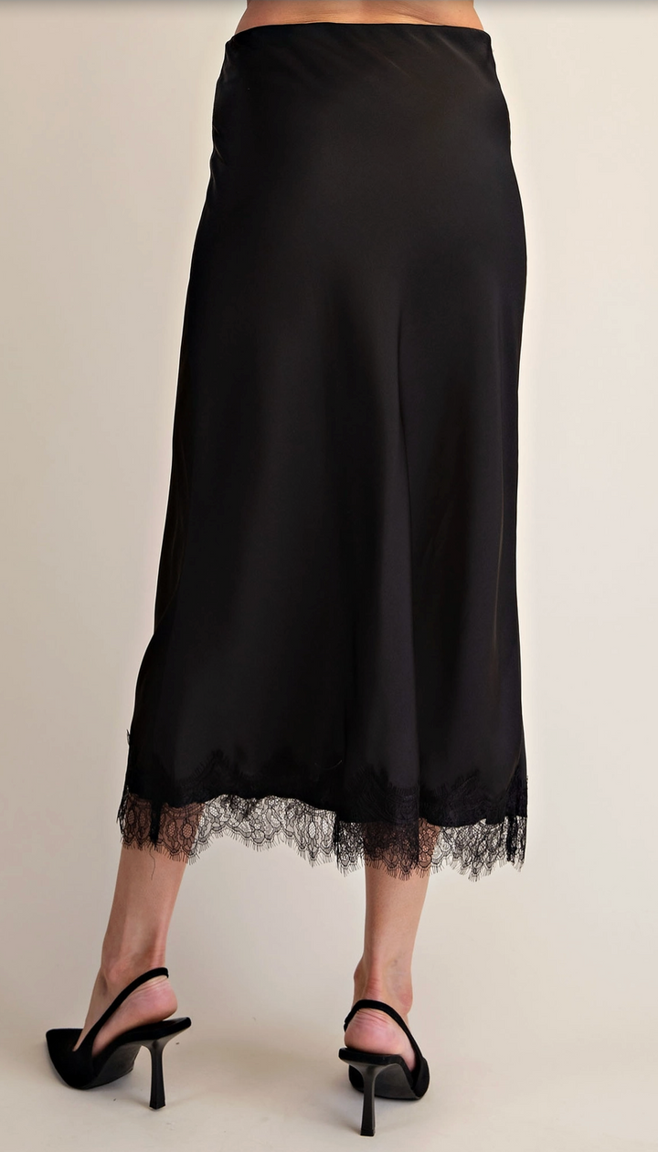 Midi Lace Skirt
