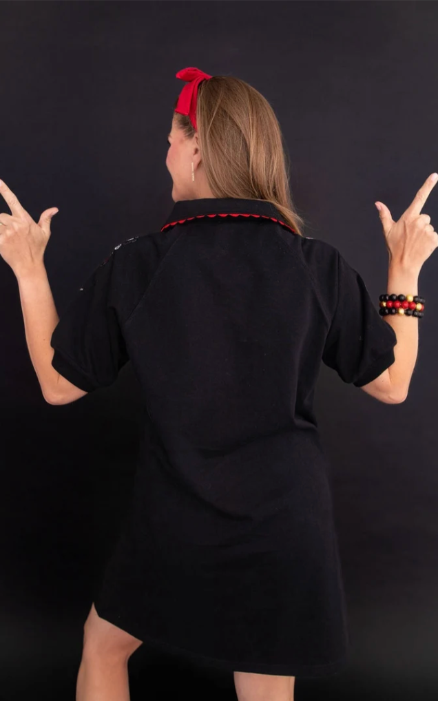 Texas Tech Logo Patch Dress