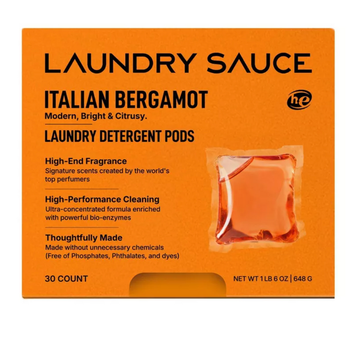 Laundry Sauce Detergent Pods