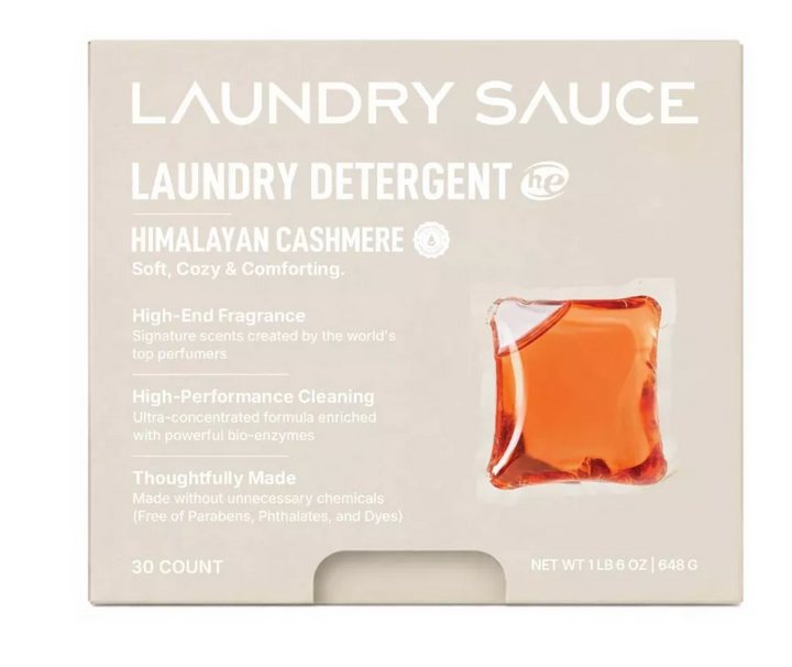 Laundry Sauce Detergent Pods