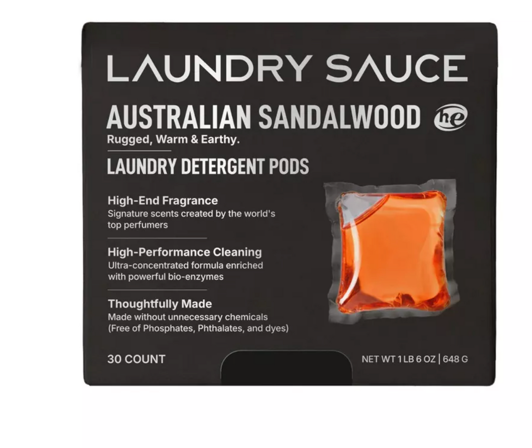Laundry Sauce Detergent Pods