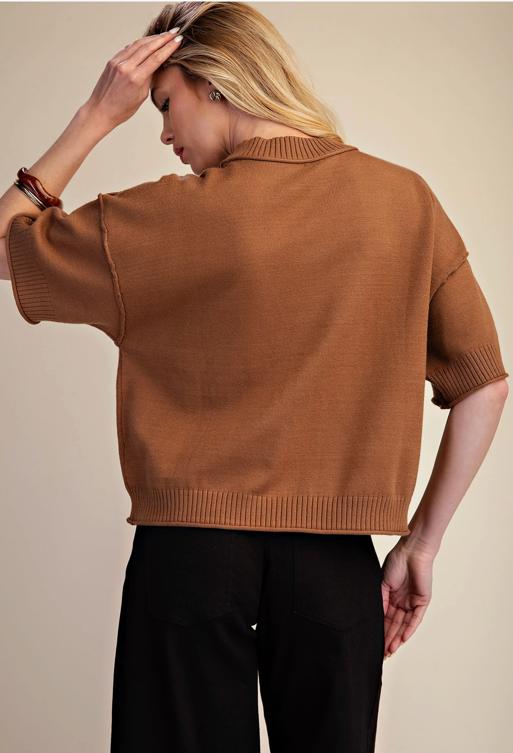 Western Horse Crew Neck Sweater