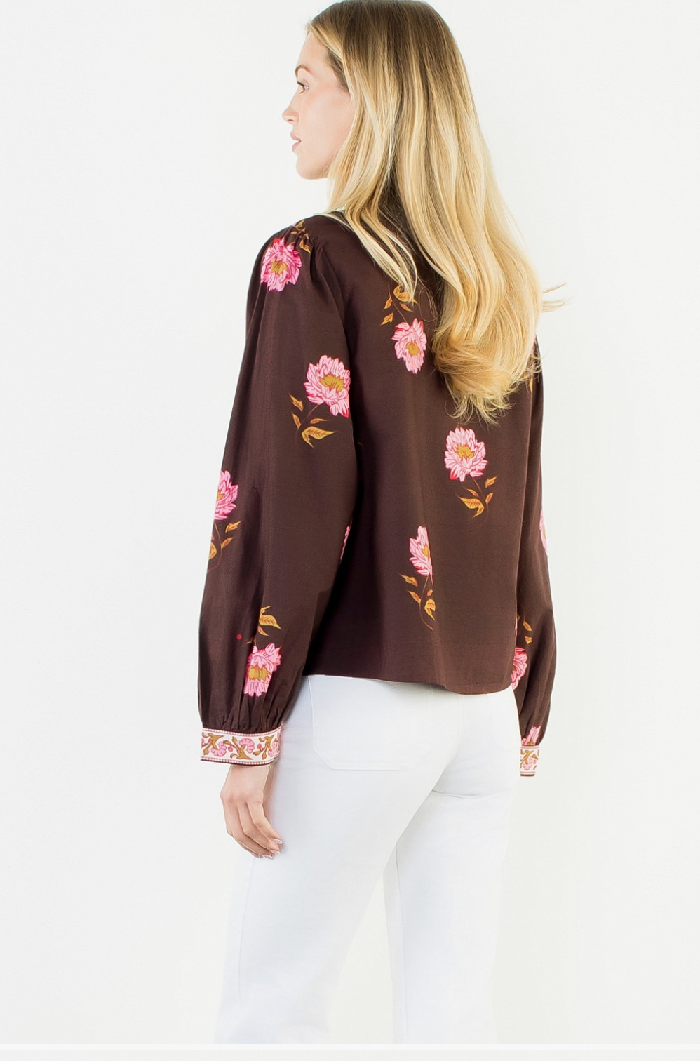 Long Sleeve Floral Top
