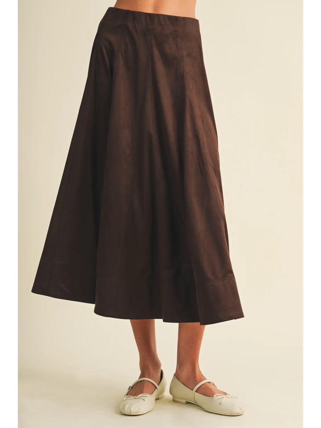 A Line Midi Skirt