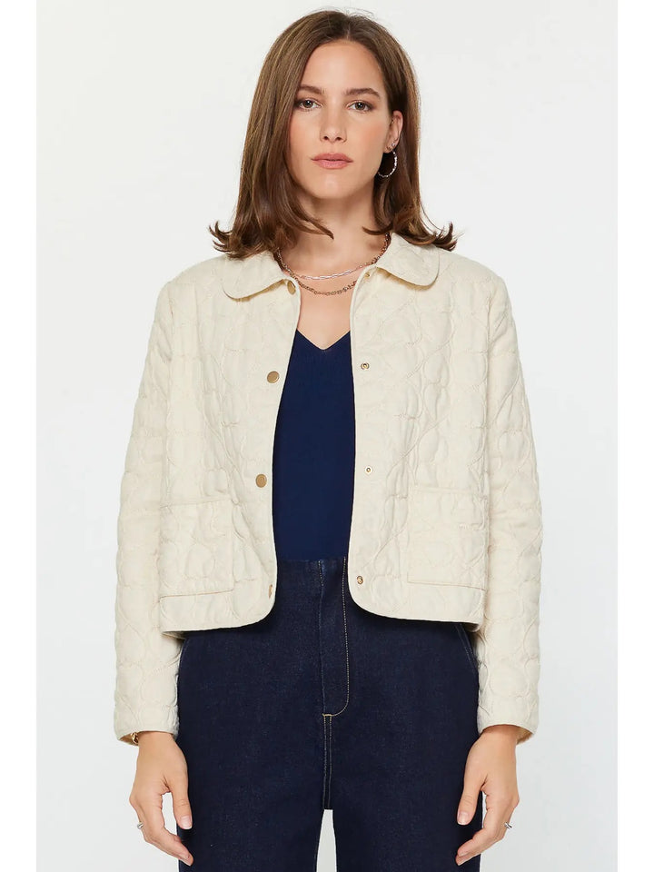 Heart Quilted Jacket