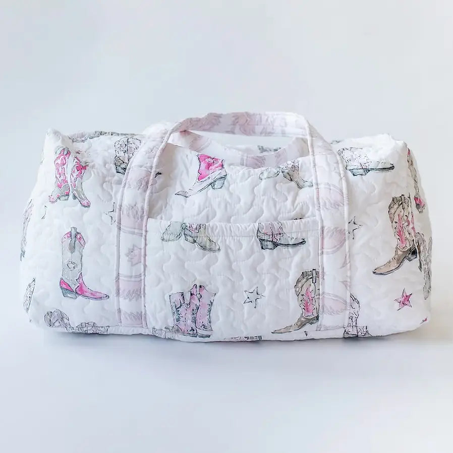 Quilted Duffel Bag