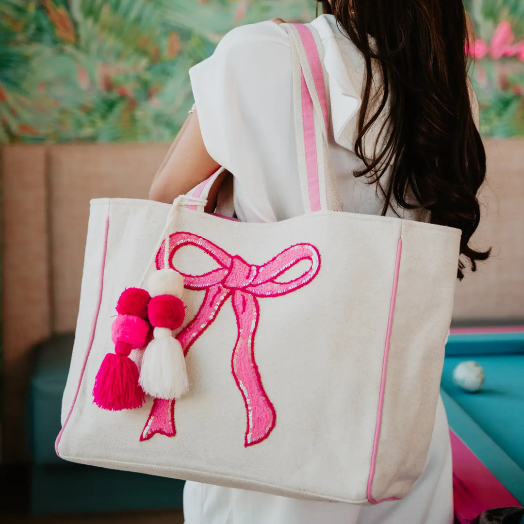 Coquette Bow Tote Bag