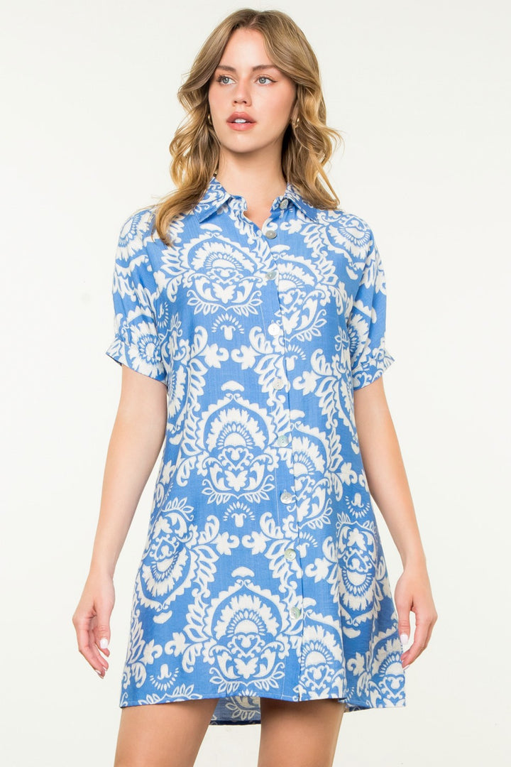 Paisley Mini Dress