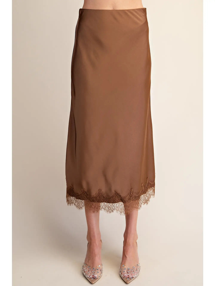 Midi Lace Skirt