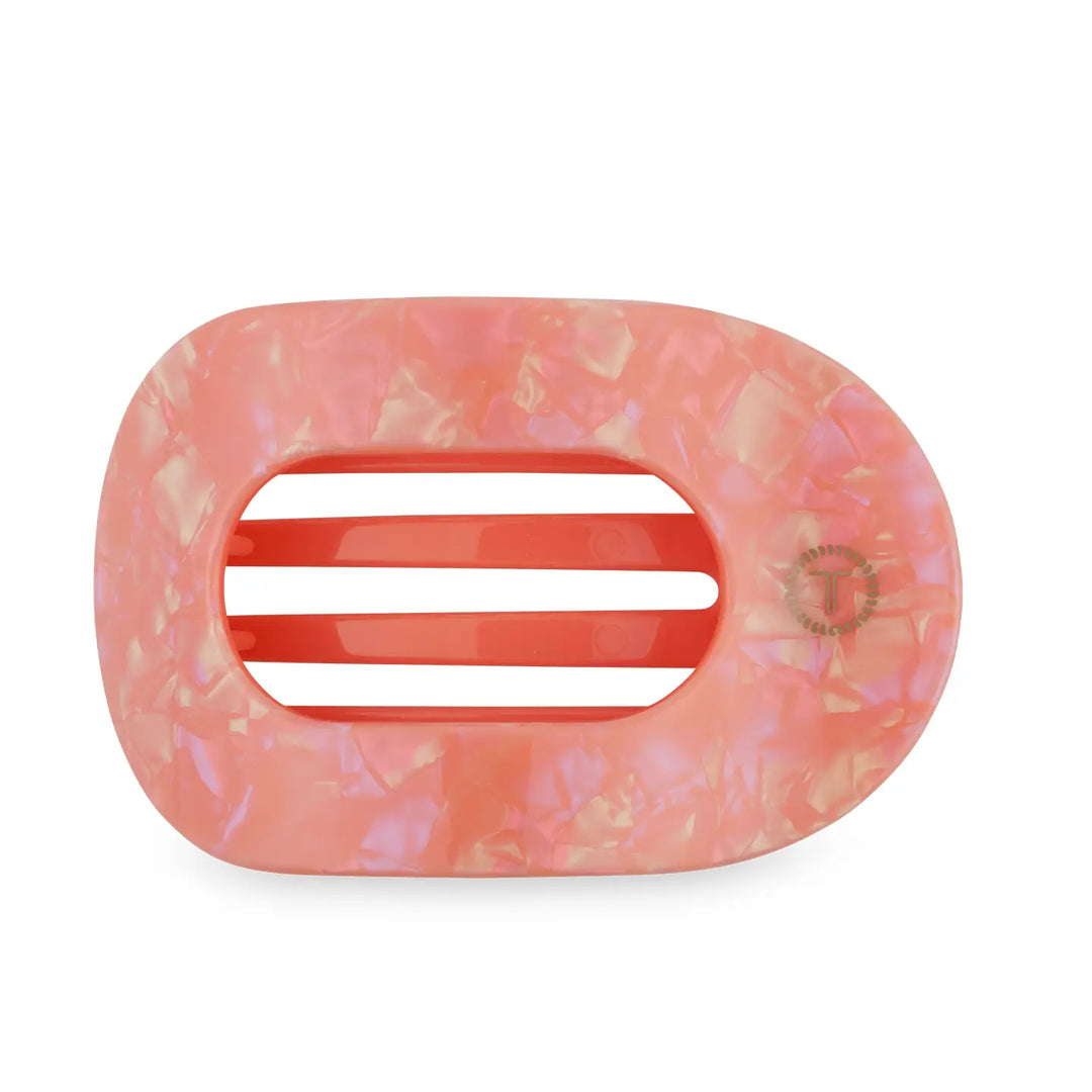 Flat Round Hair Clip - Large