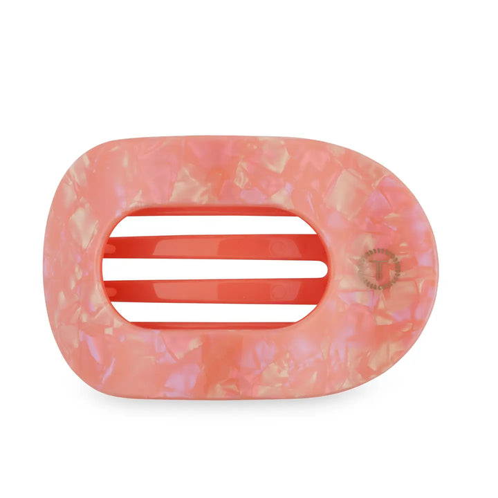 Flat Round Hair Clip - Large