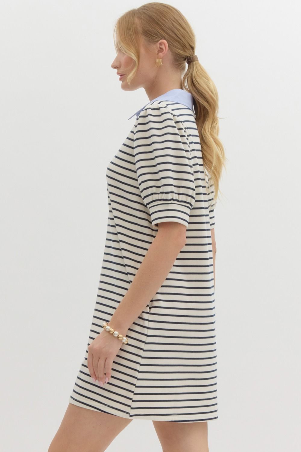 Stripe Mini Dress