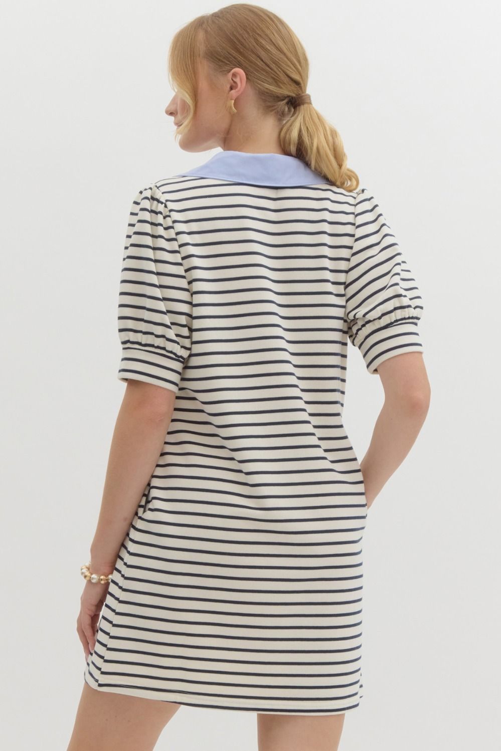 Stripe Mini Dress