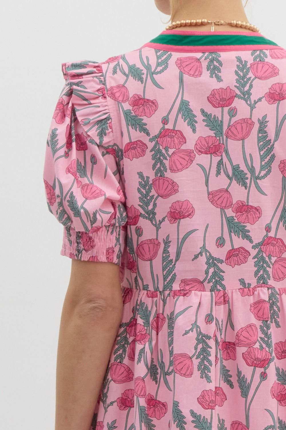 Flower Fields Midi Dress