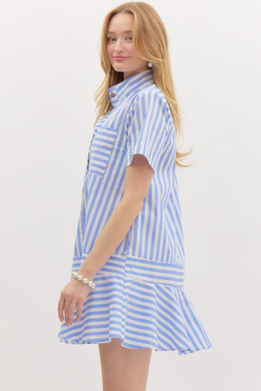 Stripe Mini Dress