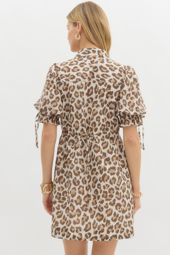 Animal Mini Dress