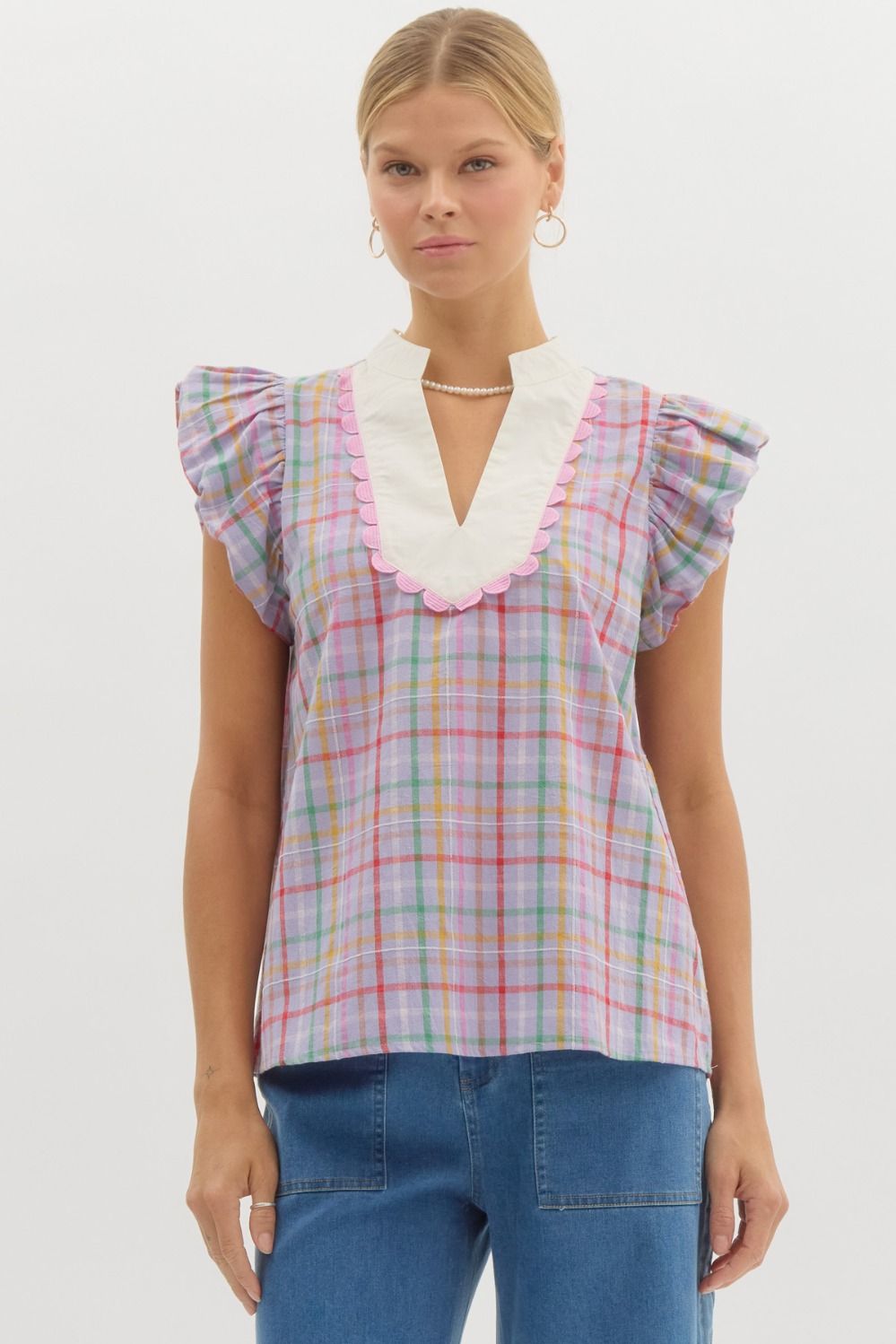 Spring Multi Check Top